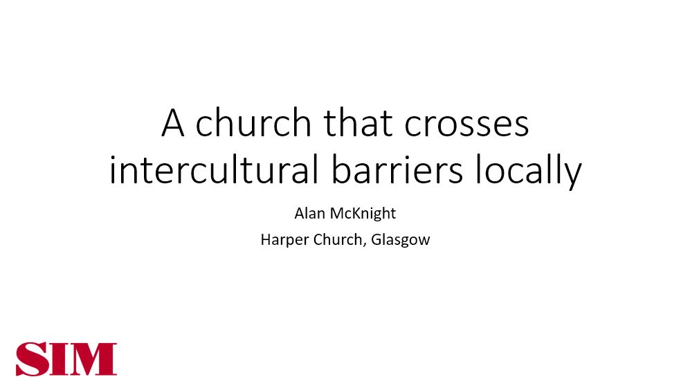 A church that crosses intercultural barriers locally