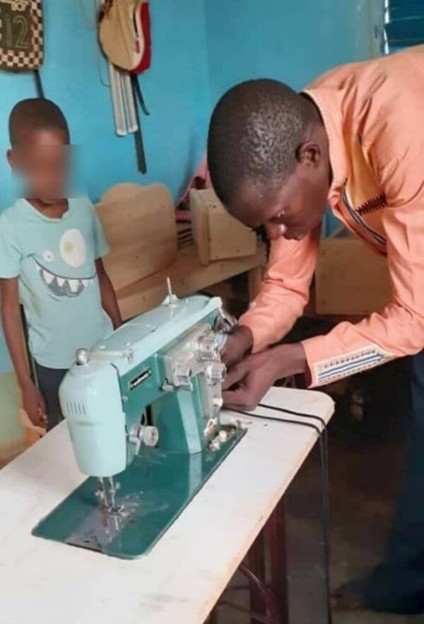 Sewing machine West Africa